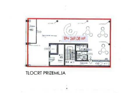 Velika Gorica – projekt poslovne zgrade s pravom građenja, 1037m2