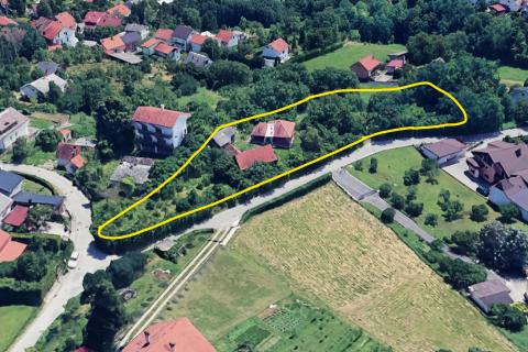 Stavbno zemljišče Gornje Vrapče, Črnomerec, 4.459m2