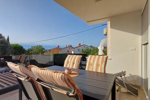 Istra,Štinjan-stan za najam,pogled na more