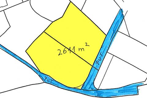 Viškovo, građevinski teren 2611m2