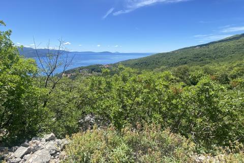 Земельный участок строительного назначения Brseč, Mošćenička Draga, 3.489m2