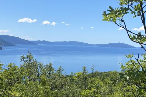 Земельный участок строительного назначения Brseč, Mošćenička Draga, 3.489m2