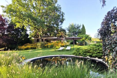 Pazin, Zarečje – Kuća 200 m² u miru prirode, zelenilo, pogled na rijeku