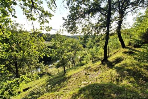 Pazin, Zarečje – Kuća 200 m² u miru prirode, zelenilo, pogled na rijeku