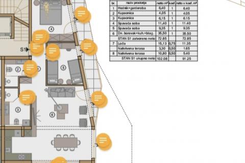 Istra, Pješčana uvala - dvosobni stan, luksuzna novogradnja