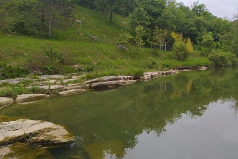 Pazin, Zarečje – Kuća 200 m² u miru prirode, zelenilo, pogled na rijeku