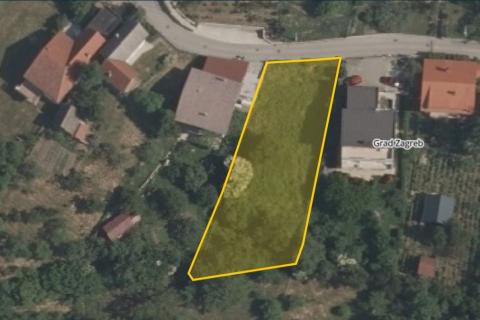 Zagreb, Šestine - građevinsko zemljište 831 m2