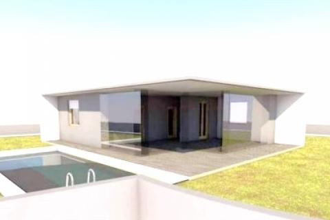  Istra, Umag - građevinsko zemljište s projektom kuće s bazenom 