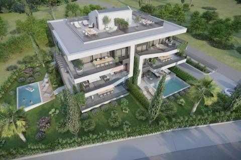 Rovinj, luksuzan stan u vili s pogledom na more S3