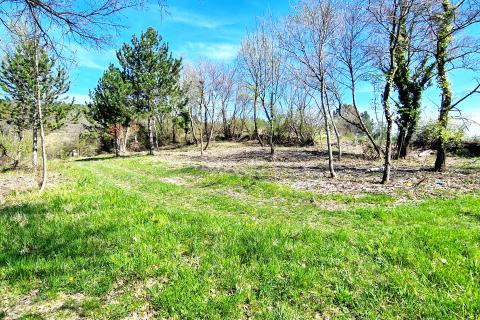 Istra,Krasica-Građevinsko zemljište s pogledom na more