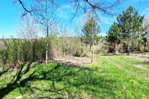 Istra,Krasica-Građevinsko zemljište s pogledom na more