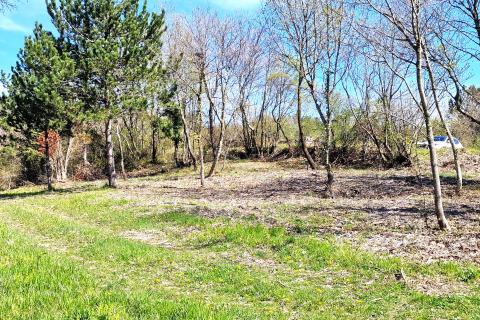 Istra,Krasica-Građevinsko zemljište s pogledom na more