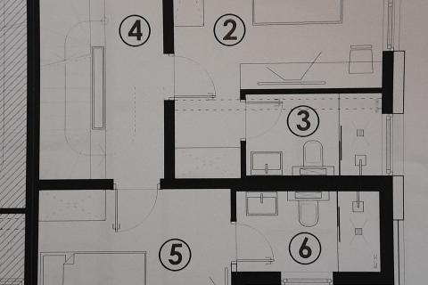 Istra,Medulin,luksuzna polovica dvojnice s pogledom na more