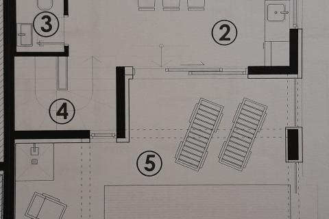 Istra,Medulin,luksuzna polovica dvojnice s pogledom na more