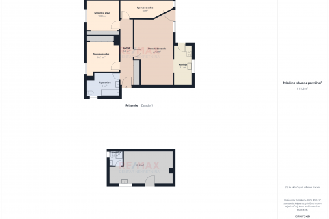 ISTRIA, ŽMINJ – Appartamento con giardino, cucina estiva e cantina