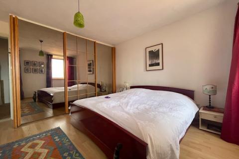 Insel Krk, Dobrinj, Haus mit Dachterrasse und Meerblick