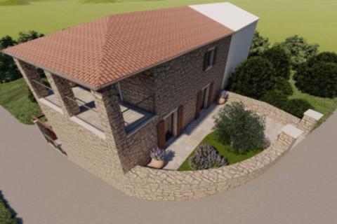 Istra,Momjan,okolica-Renovirana kuća s pogledom na more