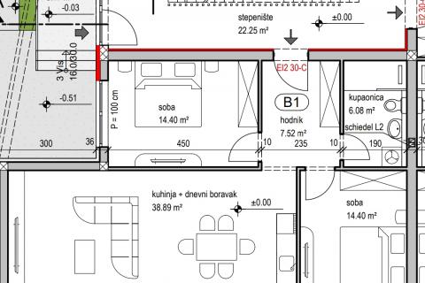 Istra, Kanfanar - stan u kvalitetnoj novogradnji- odlična pozicija