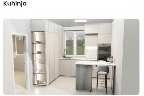 Istra, Valbandon - četverosoban stan u novogradnji