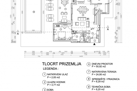 ISTRA, JURAL - 2 građevinske parcele s projektima