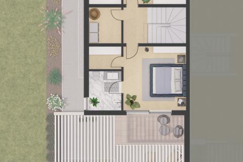 Poreč, okolica- prekrasno zemljište s pogledom na more, projektom i građevinskom dozvolom za 3 objekta