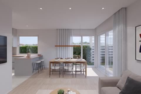 Poreč, okolica- prekrasno zemljište s pogledom na more, projektom i građevinskom dozvolom za 3 objekta