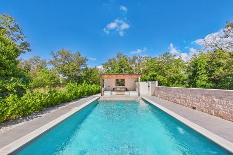 Istra,Buje-Triban-Renovinara kuća s bazenom