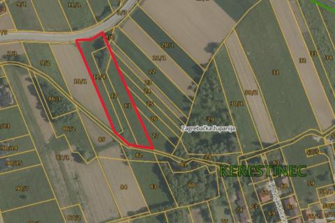 Sveta Nedelja-Brezje, građevinsko zemljište 2432 m2 sa analizom parcele