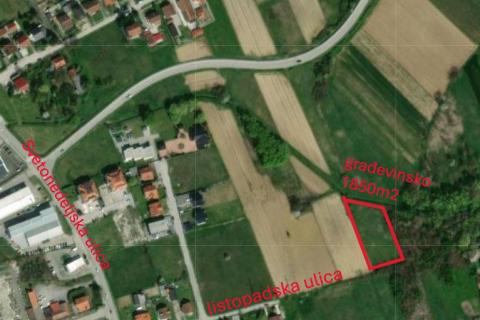 Sveta Nedelja-Kerestinec, građevinsko zemljište 2095 m2 sa analizom parcele