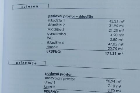 Bedrijfspand Mali Brgud, Matulji, 278m2