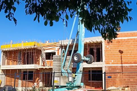 Istra, Kanfanar- stan na prvom katu -pogled more