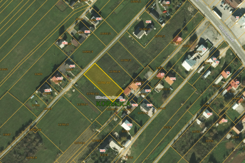 Building plot Korenica, Plitvička Jezera, 1.207m2
