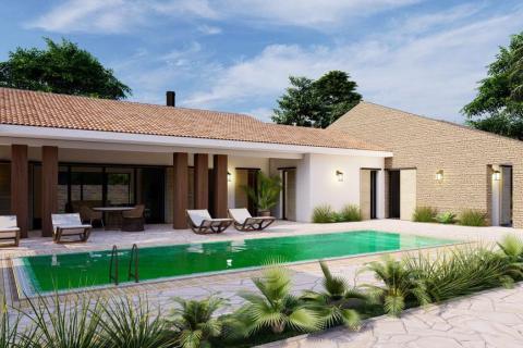 Istrien, Svetvinčenat, Luxus-Neubauhaus