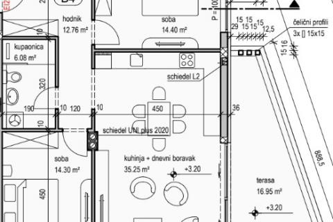 Квартира/Апартамент Kanfanar, 83m2