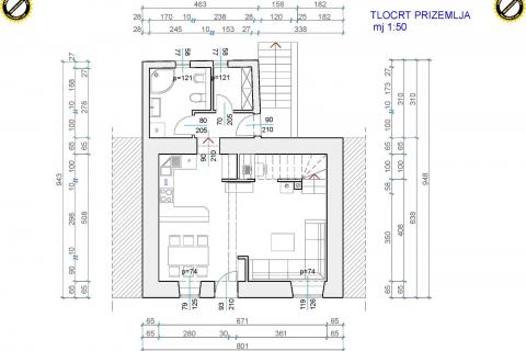 Huis Barbat na Rabu, Rab, 100m2