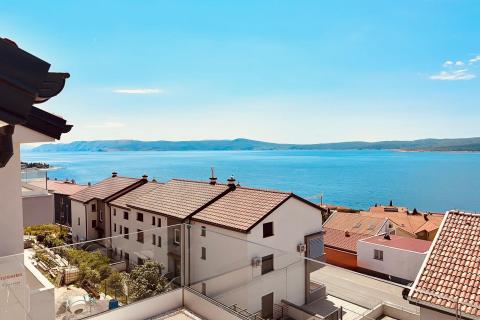 Crikvenica- stan u novogradnji sa panoramskim pogledom