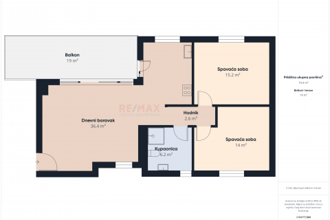 Novi Vinodolski- stan 2.red od mora sa jacuzzijem