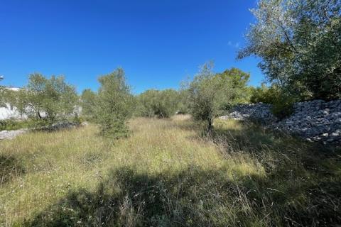 Malinska,otok Krk,građevinsko zemljište s pogledom 