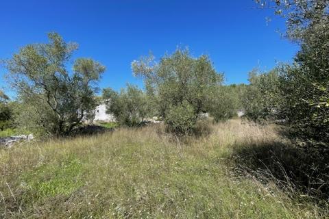 Malinska,otok Krk,građevinsko zemljište s pogledom 