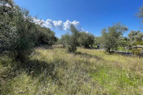 Malinska,otok Krk,građevinsko zemljište s pogledom 