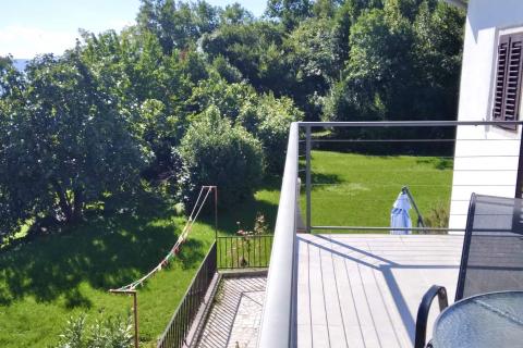 Opatija, Ika, kuća s velikim dvorištem i pogledom na more 