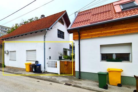 Zagreb, Srednjaci, stan u prizemlju s dvije spavaće sobe, 56m2