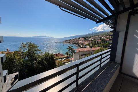OPATIJA,VOLOSKO- NOVOGRADNJA, stan s bazenom i pogledom na more