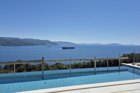 Istra, Plomin okolica -ekskluzivna vila s panoramskim pogledom na more i otoke