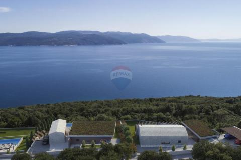 Istra, Plomin okolica -ekskluzivna vila s panoramskim pogledom na more i otoke