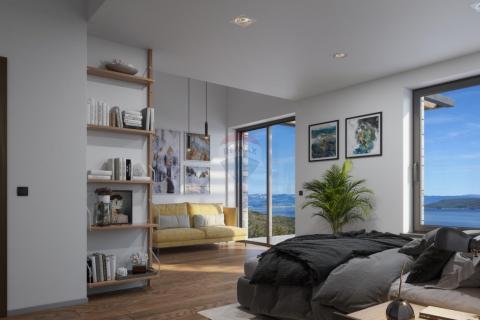 Istra, Plomin okolica -ekskluzivna vila s panoramskim pogledom na more i otoke