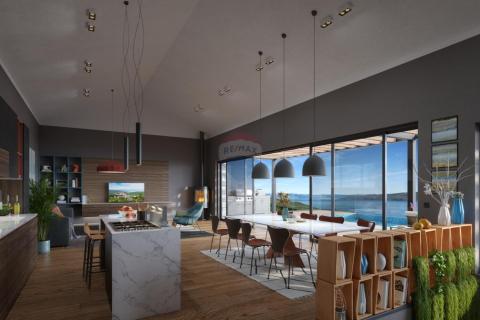 Istra, Plomin okolica -ekskluzivna vila s panoramskim pogledom na more i otoke