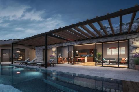 Istra, Plomin okolica -ekskluzivna vila s panoramskim pogledom na more i otoke