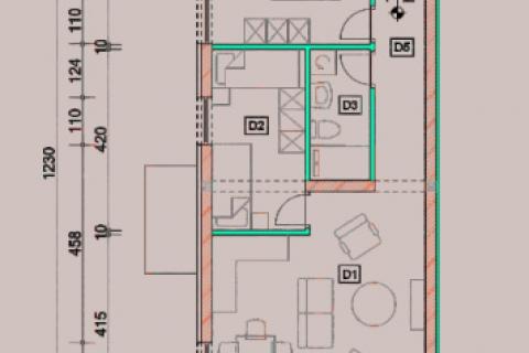 OTOK KRK -OMIŠALJ ,apartman na 150 metara do mora