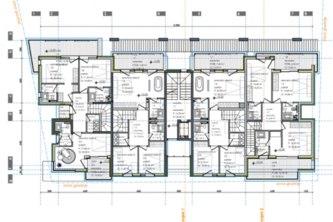 Istra, Rovinj, građevinsko zemljište s građevinskom dozvolom za 5 stanova, blizu plaže